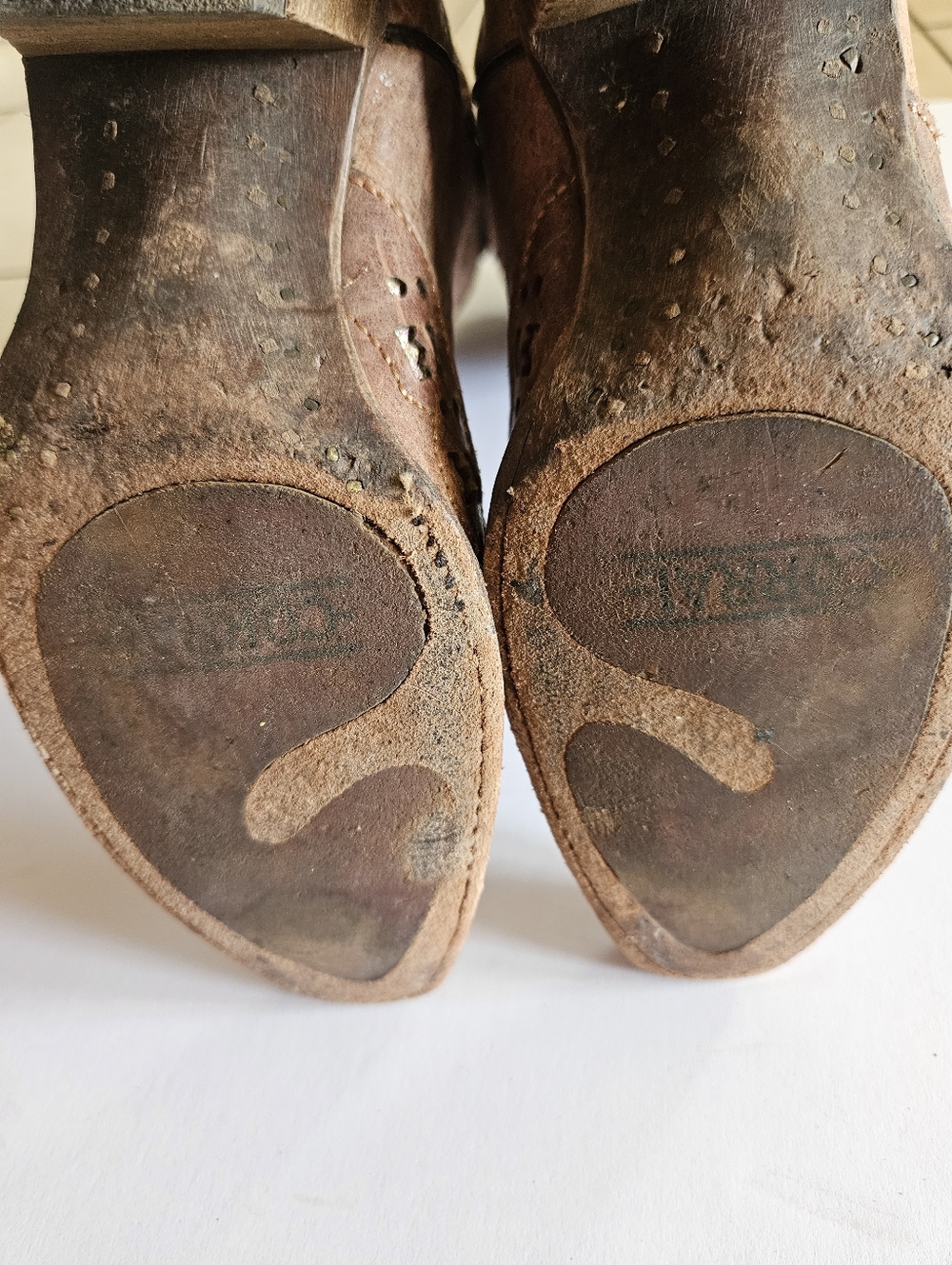 Corral Women's Glitter Inlay Western Boots Snip Toe Cognac, Size 6.5 - Picture 11 of 14